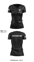 2/254 RTI Women's Short Sleeve V-neck Shirt - 14