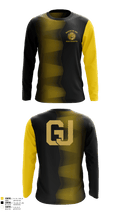 Golden Jaguaretts Dance/Step Team 62513420 Long Sleeve Performance Shirt 2