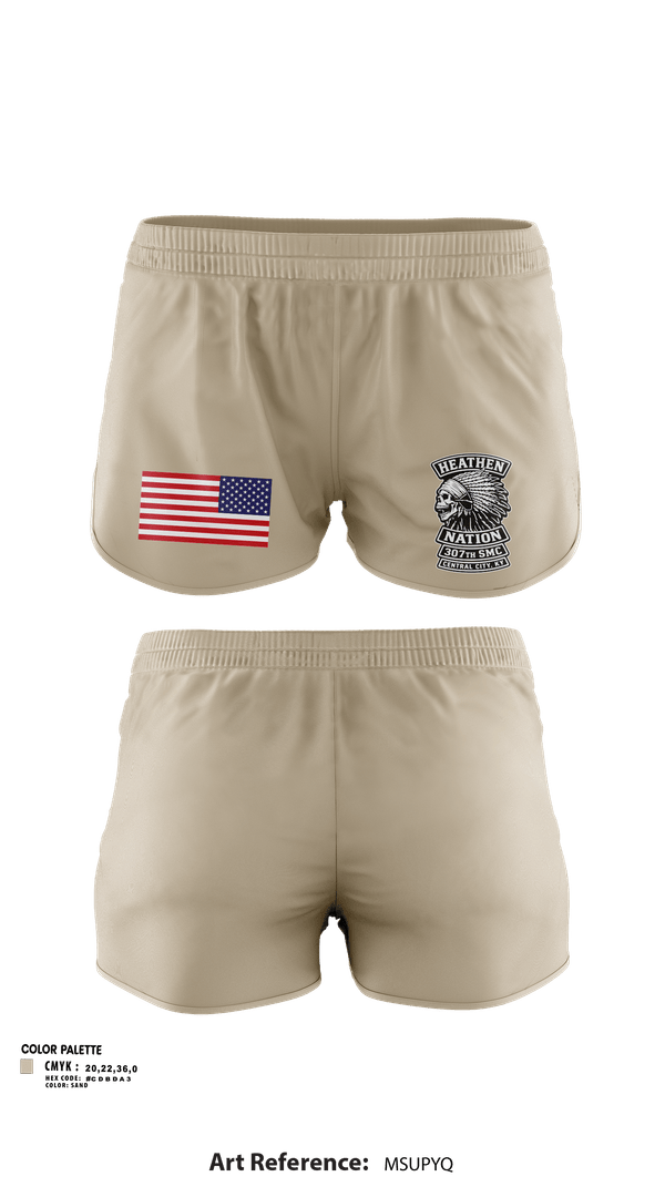 Ranger Panties, 307th SMC, National Guard, Teamtime, Team time, sublimation, custom sports apparel, team uniforms, spirit wear, spiritwear, sports uniforms, custom shirts, team store, custom team store, fundraiser sports, apparel fundraiser