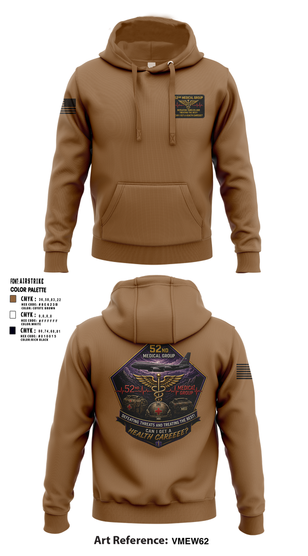 Hoodie, 52 MDG, Air Force, Teamtime, Team time, sublimation, custom sports apparel, team uniforms, spirit wear, spiritwear, sports uniforms, custom shirts, team store, custom team store, fundraiser sports, apparel fundraiser
