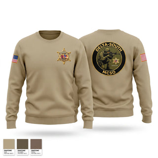 Crew Neck Sweatshirt, Mobile County Delta South, Police, Teamtime, Team time, sublimation, custom sports apparel, team uniforms, spirit wear, spiritwear, sports uniforms, custom shirts, team store, custom team store, fundraiser sports, apparel fundraiser