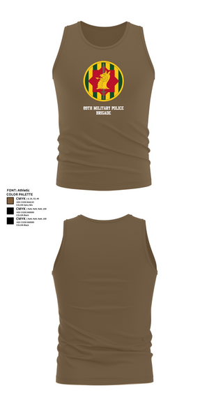 Tank Top, 89th military police brigade, , Teamtime, Team time, sublimation, custom sports apparel, team uniforms, spirit wear, spiritwear, sports uniforms, custom shirts, team store, custom team store, fundraiser sports, apparel fundraiser