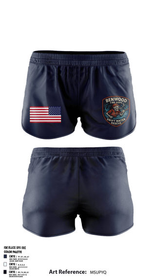 Ranger Panties, Benwood Fire, Fire Department, Teamtime, Team time, sublimation, custom sports apparel, team uniforms, spirit wear, spiritwear, sports uniforms, custom shirts, team store, custom team store, fundraiser sports, apparel fundraiser