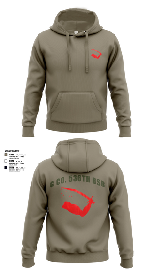 Hoodie, G Co. 536th BSB, E-Sports, Teamtime, Team time, sublimation, custom sports apparel, team uniforms, spirit wear, spiritwear, sports uniforms, custom shirts, team store, custom team store, fundraiser sports, apparel fundraiser