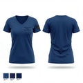 Hackleburg Police Department 60151226 Women's Short Sleeve V-neck Shirt - 1