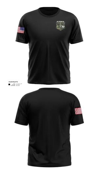 Old School Cotton Feel Shirt, Platoon B Central Nights, Police, Teamtime, Team time, sublimation, custom sports apparel, team uniforms, spirit wear, spiritwear, sports uniforms, custom shirts, team store, custom team store, fundraiser sports, apparel fundraiser