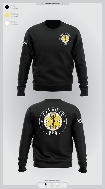 Bayville EMS 33785982 Crew Neck Sweatshirt - 1