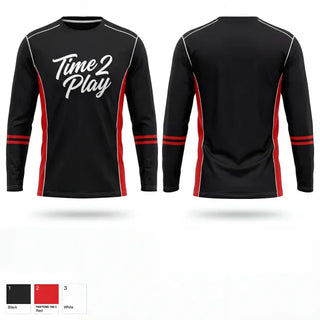 Long Sleeve Performance Shirt, Time 2 Play, Women's Basketball, Teamtime, Team time, sublimation, custom sports apparel, team uniforms, spirit wear, spiritwear, sports uniforms, custom shirts, team store, custom team store, fundraiser sports, apparel fundraiser