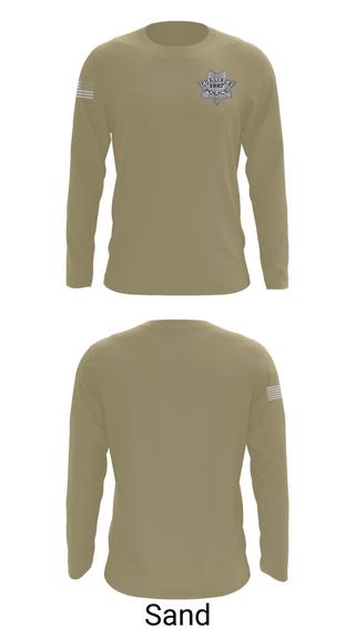 Long Sleeve Performance Shirt, Coalinga Police Department, Police, Teamtime, Team time, sublimation, custom sports apparel, team uniforms, spirit wear, spiritwear, sports uniforms, custom shirts, team store, custom team store, fundraiser sports, apparel fundraiser