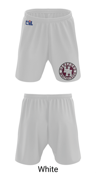 Athletic Shorts With Pockets, Hereford Whitefaces, Wrestling, Teamtime, Team time, sublimation, custom sports apparel, team uniforms, spirit wear, spiritwear, sports uniforms, custom shirts, team store, custom team store, fundraiser sports, apparel fundraiser