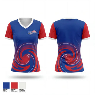 Womens Short Sleeve Vneck Shirt, Futures, Softball, Teamtime, Team time, sublimation, custom sports apparel, team uniforms, spirit wear, spiritwear, sports uniforms, custom shirts, team store, custom team store, fundraiser sports, apparel fundraiser