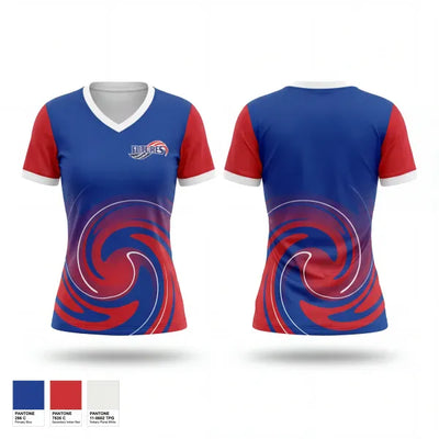 Futures 17177797 Women's Short Sleeve V-neck Shirt - 1