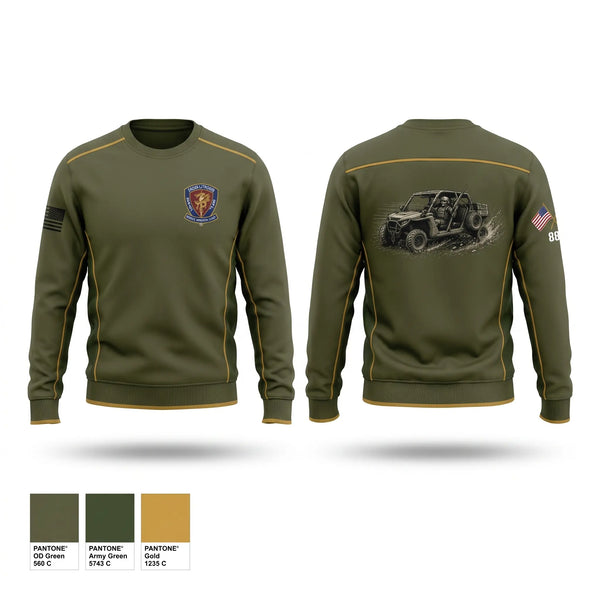 Crew Neck Sweatshirt, 3rd lct, Marines, Teamtime, Team time, sublimation, custom sports apparel, team uniforms, spirit wear, spiritwear, sports uniforms, custom shirts, team store, custom team store, fundraiser sports, apparel fundraiser