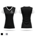 Warriors Physique Fitness Women's Short Sleeve V-neck Shirt - 1