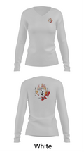 CFD Station 1 51779686 Women's Long Sleeve V-neck Shirt - 11