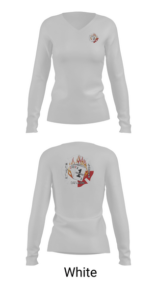 Womens Long Sleeve Vneck Shirt, CFD Station 1, Fire Department, Teamtime, Team time, sublimation, custom sports apparel, team uniforms, spirit wear, spiritwear, sports uniforms, custom shirts, team store, custom team store, fundraiser sports, apparel fundraiser