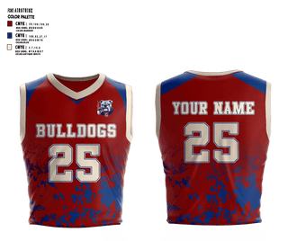 Mens Basketball Jersey, Bulldogs, Men's Basketball, Teamtime, Team time, sublimation, custom sports apparel, team uniforms, spirit wear, spiritwear, sports uniforms, custom shirts, team store, custom team store, fundraiser sports, apparel fundraiser
