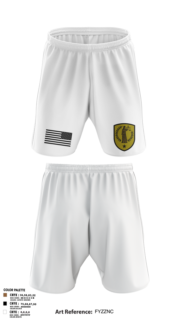 Athletic Shorts With Pockets, Fort Campbell & Redstone Arsenal - Office of Special Trial Counsel, , Teamtime, Team time, sublimation, custom sports apparel, team uniforms, spirit wear, spiritwear, sports uniforms, custom shirts, team store, custom team store, fundraiser sports, apparel fundraiser