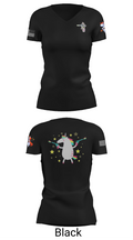 Bussy Squad 89240186 Women's Short Sleeve V-neck Shirt - 28