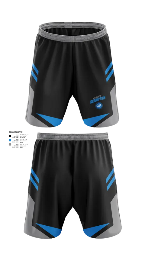 Athletic Shorts With Pockets, Midwest Redemption, Spirit Store, Teamtime, Team time, sublimation, custom sports apparel, team uniforms, spirit wear, spiritwear, sports uniforms, custom shirts, team store, custom team store, fundraiser sports, apparel fundraiser