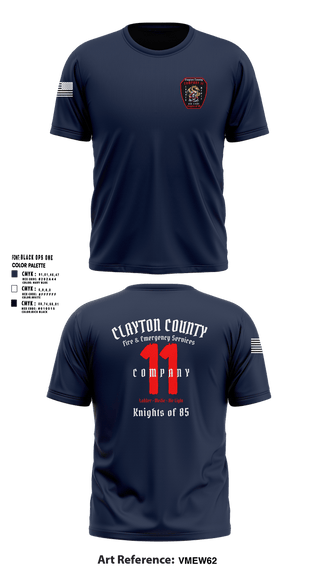 Short Sleeve Performance Shirt, Clayton County Fire Company 11, Fire Department, Teamtime, Team time, sublimation, custom sports apparel, team uniforms, spirit wear, spiritwear, sports uniforms, custom shirts, team store, custom team store, fundraiser sports, apparel fundraiser