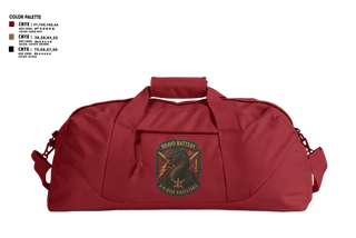 Duffle Bag, Bravo 3-6 ADA, Army, Teamtime, Team time, sublimation, custom sports apparel, team uniforms, spirit wear, spiritwear, sports uniforms, custom shirts, team store, custom team store, fundraiser sports, apparel fundraiser