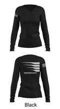 PFG 2299432 Women's Long Sleeve V-neck Shirt - 23