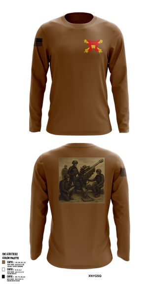 Long Sleeve Performance Shirt, Crusader Battery, , Teamtime, Team time, sublimation, custom sports apparel, team uniforms, spirit wear, spiritwear, sports uniforms, custom shirts, team store, custom team store, fundraiser sports, apparel fundraiser