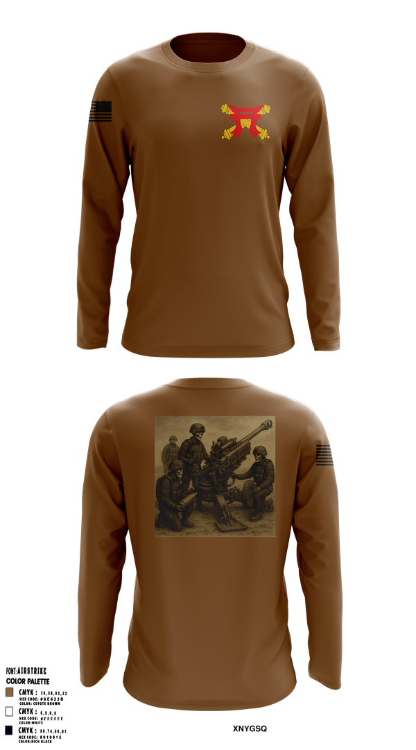 Long Sleeve Performance Shirt, Crusader Battery, , Teamtime, Team time, sublimation, custom sports apparel, team uniforms, spirit wear, spiritwear, sports uniforms, custom shirts, team store, custom team store, fundraiser sports, apparel fundraiser