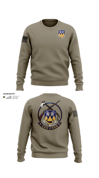Crew Neck Sweatshirt, 513th Transportation Company, Army, Teamtime, Team time, sublimation, custom sports apparel, team uniforms, spirit wear, spiritwear, sports uniforms, custom shirts, team store, custom team store, fundraiser sports, apparel fundraiser