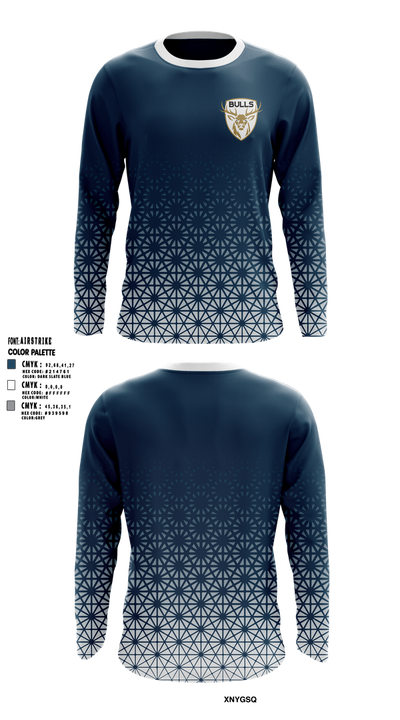 BULLS 1630364 Long Sleeve Performance Shirt 1