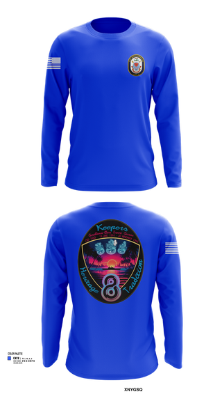 Long Sleeve Performance Shirt, USS Bougainville CPO, , Teamtime, Team time, sublimation, custom sports apparel, team uniforms, spirit wear, spiritwear, sports uniforms, custom shirts, team store, custom team store, fundraiser sports, apparel fundraiser