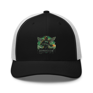 Fearless Fly Auto Detailing &Power Washing 44092363 Retro Trucker Hat | Yupoong 6606