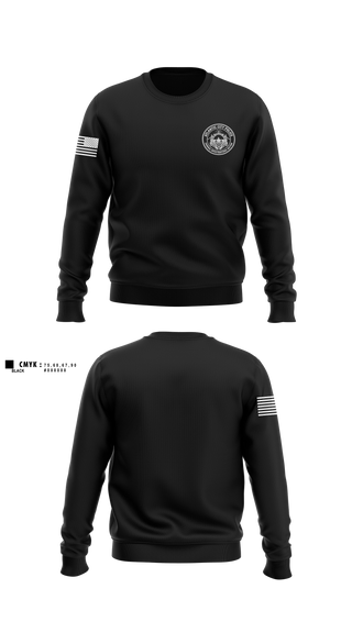Crew Neck Sweatshirt, Criminal Investigations Section, Police, Teamtime, Team time, sublimation, custom sports apparel, team uniforms, spirit wear, spiritwear, sports uniforms, custom shirts, team store, custom team store, fundraiser sports, apparel fundraiser