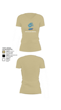 Cottey College Basketball 57354775 Women's Short Sleeve V-neck Shirt - 26