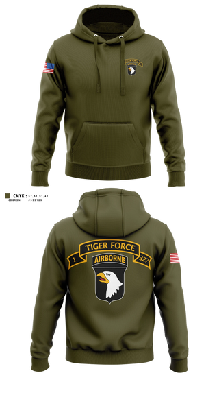 Hoodie, Tiger Force, Army, Teamtime, Team time, sublimation, custom sports apparel, team uniforms, spirit wear, spiritwear, sports uniforms, custom shirts, team store, custom team store, fundraiser sports, apparel fundraiser