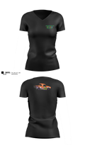Rubberneck Racing 33186626 Women's Short Sleeve V-neck Shirt - 100