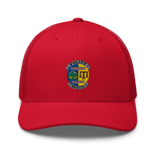 Newton Police Department 7766110 Retro Trucker Hat | Yupoong 6606
