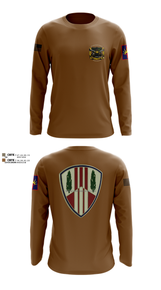Long Sleeve Performance Shirt, 107th MP Company, , Teamtime, Team time, sublimation, custom sports apparel, team uniforms, spirit wear, spiritwear, sports uniforms, custom shirts, team store, custom team store, fundraiser sports, apparel fundraiser