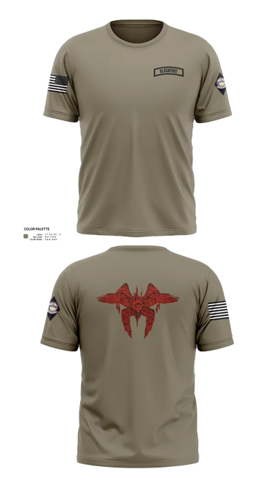 Blackfoot 2nd platoon 36446718 Short Sleeve Performance Shirt - 103