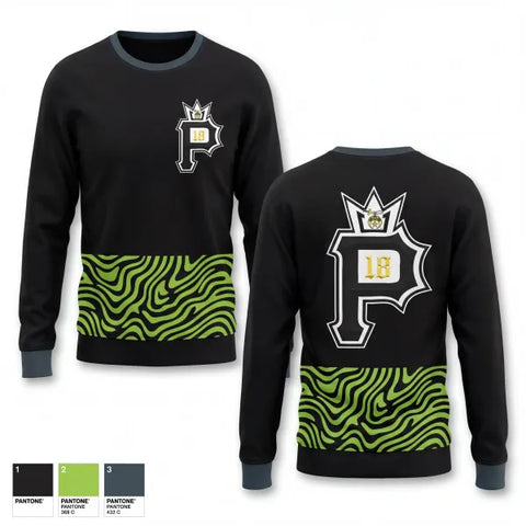Crew Neck Sweatshirt, Palestine Temple #18, , Teamtime, Team time, sublimation, custom sports apparel, team uniforms, spirit wear, spiritwear, sports uniforms, custom shirts, team store, custom team store, fundraiser sports, apparel fundraiser