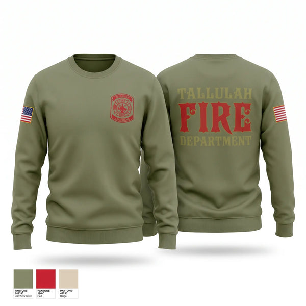 Crew Neck Sweatshirt, TF22, Fire Department, Teamtime, Team time, sublimation, custom sports apparel, team uniforms, spirit wear, spiritwear, sports uniforms, custom shirts, team store, custom team store, fundraiser sports, apparel fundraiser
