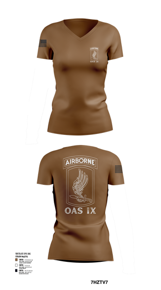 Womens Short Sleeve Vneck Shirt, 173RD ABN, Army, Teamtime, Team time, sublimation, custom sports apparel, team uniforms, spirit wear, spiritwear, sports uniforms, custom shirts, team store, custom team store, fundraiser sports, apparel fundraiser