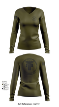 439th AES 50968324 Women's Long Sleeve V-neck Shirt - 102
