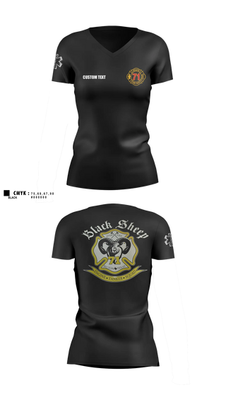 Womens Short Sleeve Vneck Shirt, Sparta Fire/Rescue, Fire Department, Teamtime, Team time, sublimation, custom sports apparel, team uniforms, spirit wear, spiritwear, sports uniforms, custom shirts, team store, custom team store, fundraiser sports, apparel fundraiser