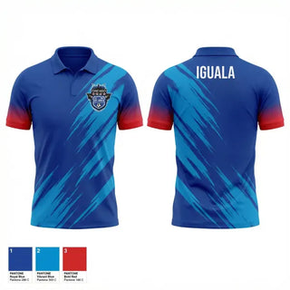 Short Sleeve Performance Polo, Iguala, Men's Soccer, Teamtime, Team time, sublimation, custom sports apparel, team uniforms, spirit wear, spiritwear, sports uniforms, custom shirts, team store, custom team store, fundraiser sports, apparel fundraiser