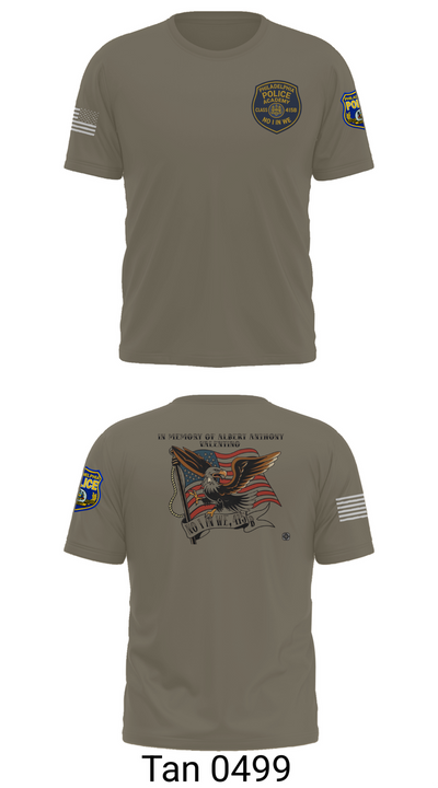 Philadelphia Police 64135919 Short Sleeve Performance Shirt - 72