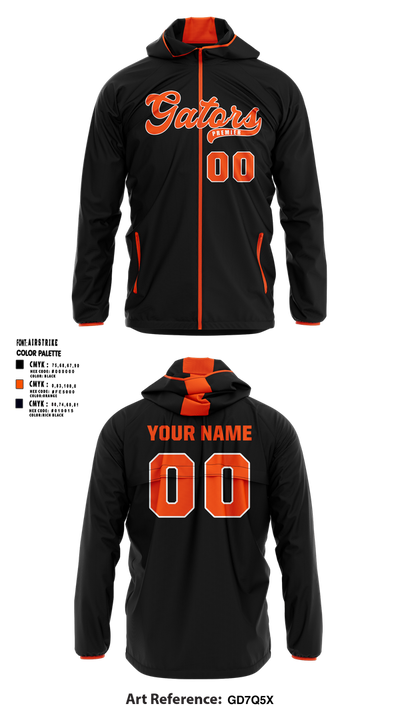 Indiana Gators Premier 6592407 Windbreaker - 1