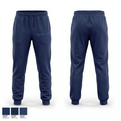 Sweatpants, Davidson PD, Police, Teamtime, Team time, sublimation, custom sports apparel, team uniforms, spirit wear, spiritwear, sports uniforms, custom shirts, team store, custom team store, fundraiser sports, apparel fundraiser