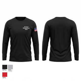 Long Sleeve Performance Shirt, Incident Management Team, Police, Teamtime, Team time, sublimation, custom sports apparel, team uniforms, spirit wear, spiritwear, sports uniforms, custom shirts, team store, custom team store, fundraiser sports, apparel fundraiser